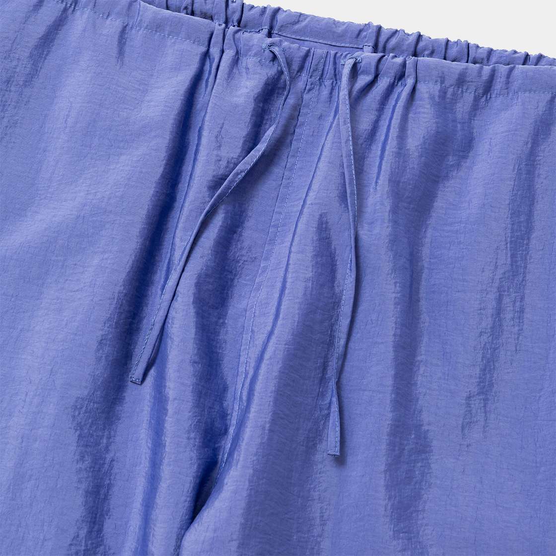 Waft Nylon Easy Slacks /BLUE