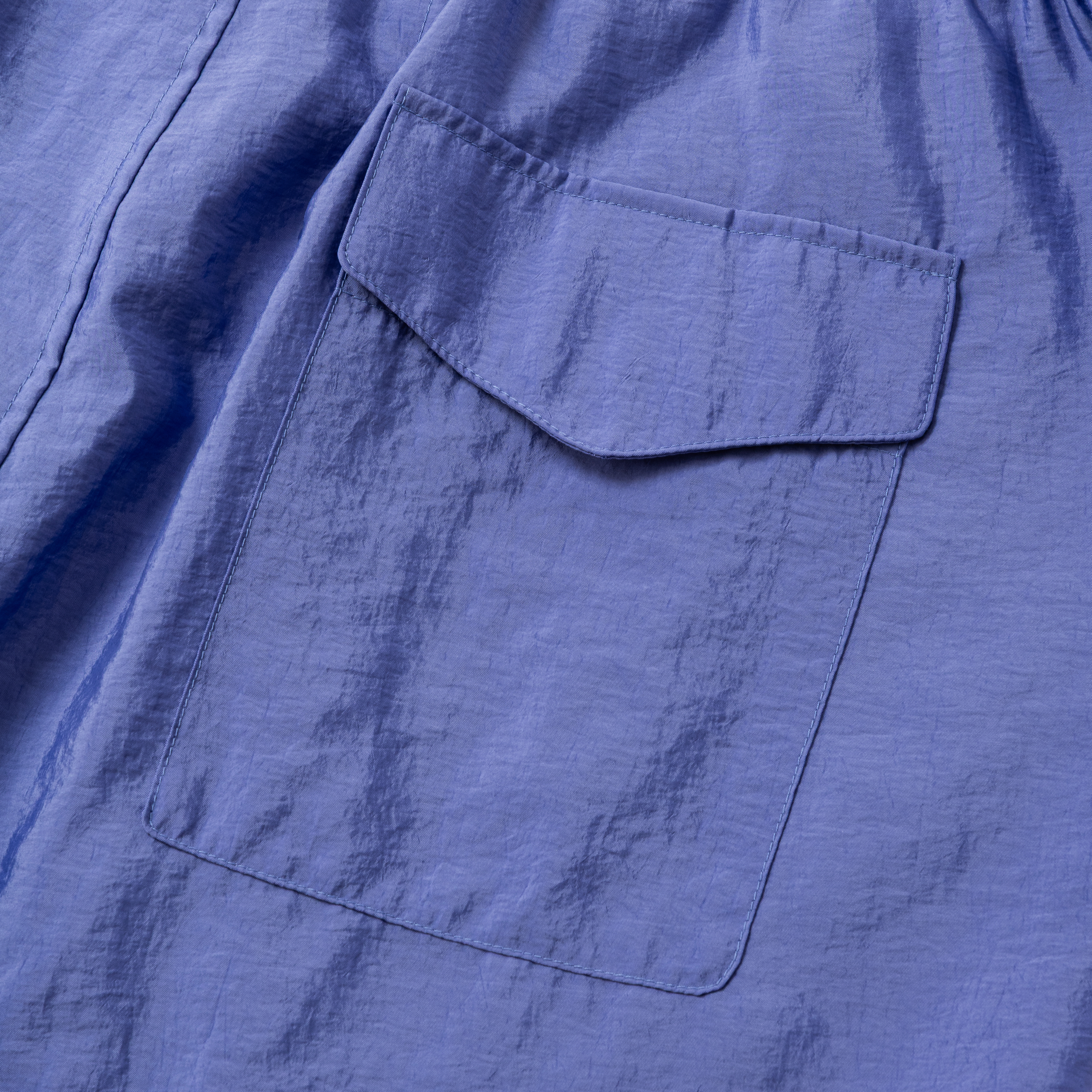 Waft Nylon Easy Slacks /BLUE