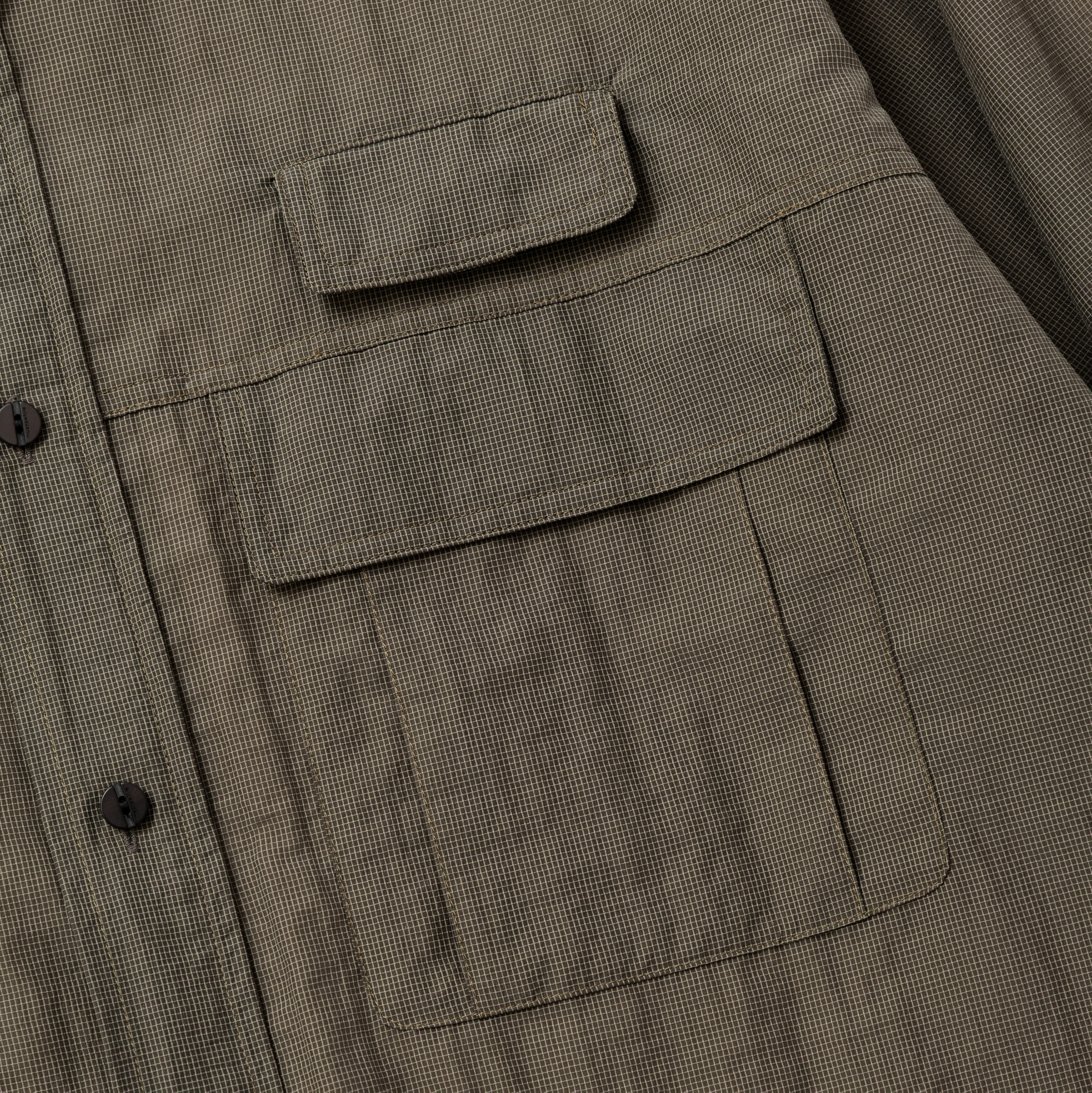 Paper Nylon Luggage Shirts / KHAKI