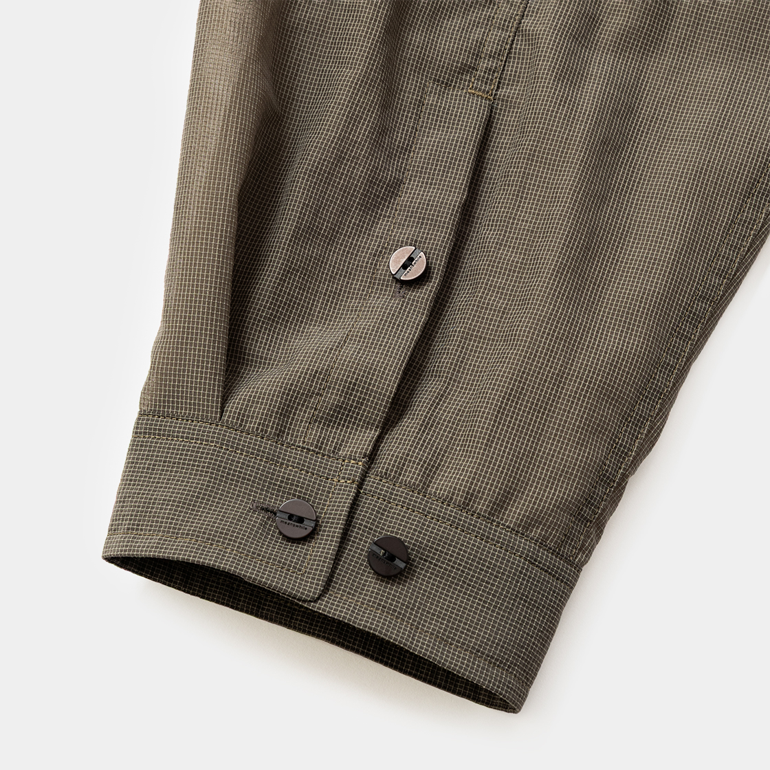 Paper Nylon Luggage Shirts / KHAKI