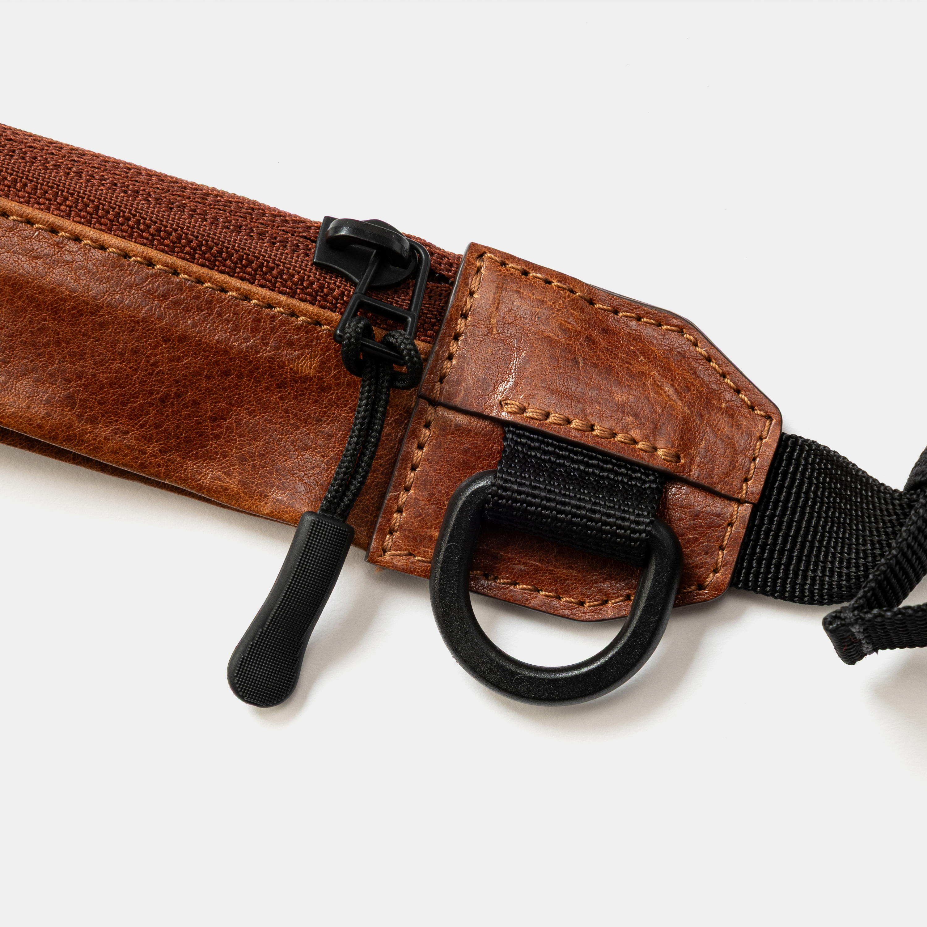 Leather Minimal Body Bag /BROWN