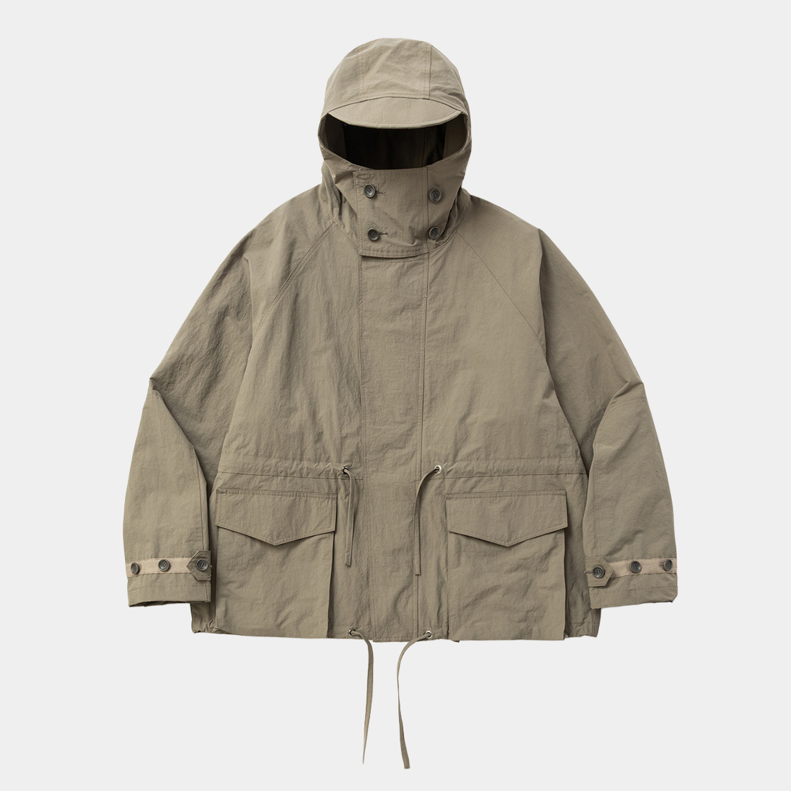 Snow Noise Neutral Hooded Blouson /GREIGE