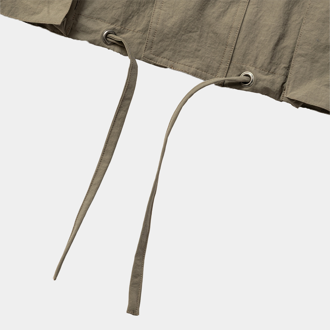 Snow Noise Neutral Hooded Blouson /GREIGE