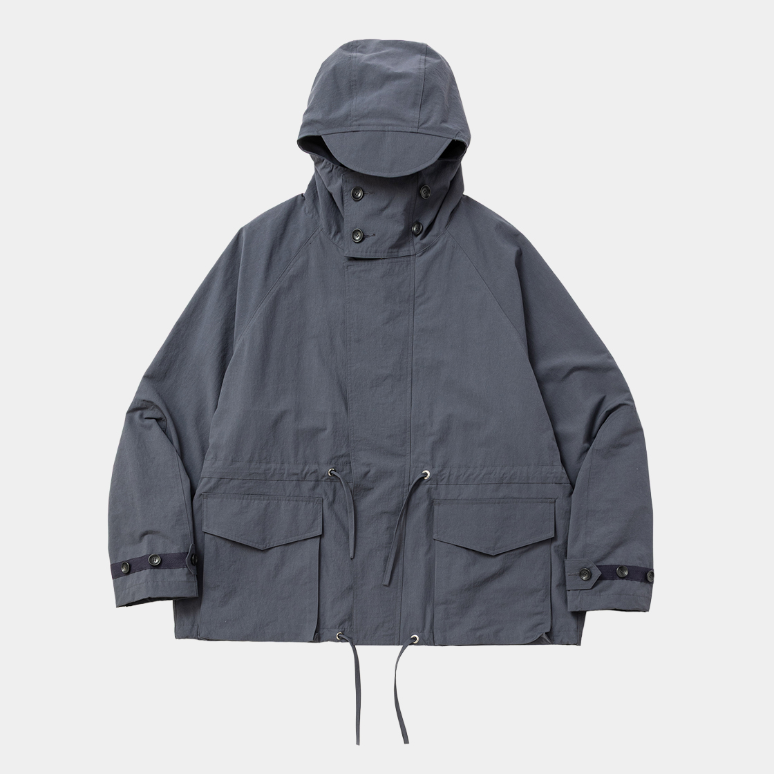 Snow Noise Neutral Hooded Blouson /BLUE GREY