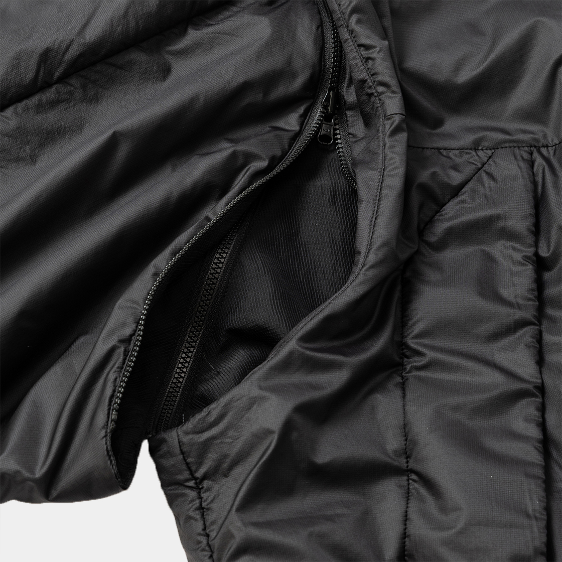 Breathing Padding JKT /CHARCOAL