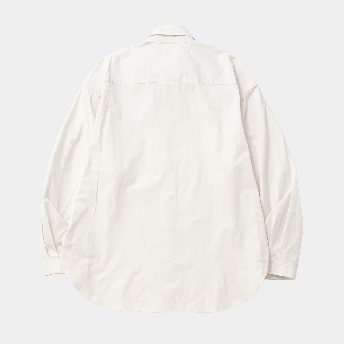 Trinity Chambray Convertible Collar SH /RAW WHITE