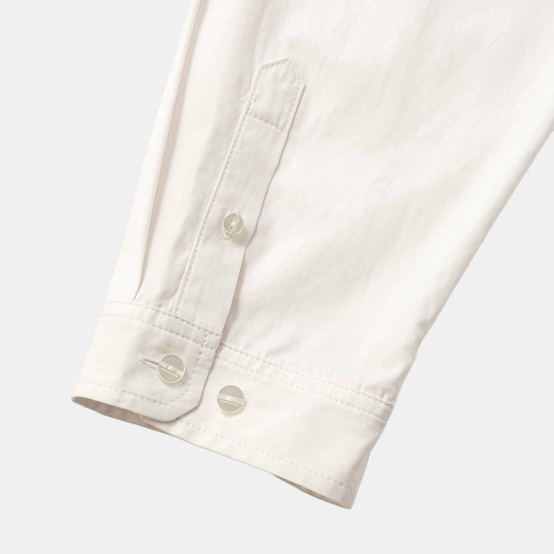 Trinity Chambray Cloth Round Cut SH /RAW WHITE