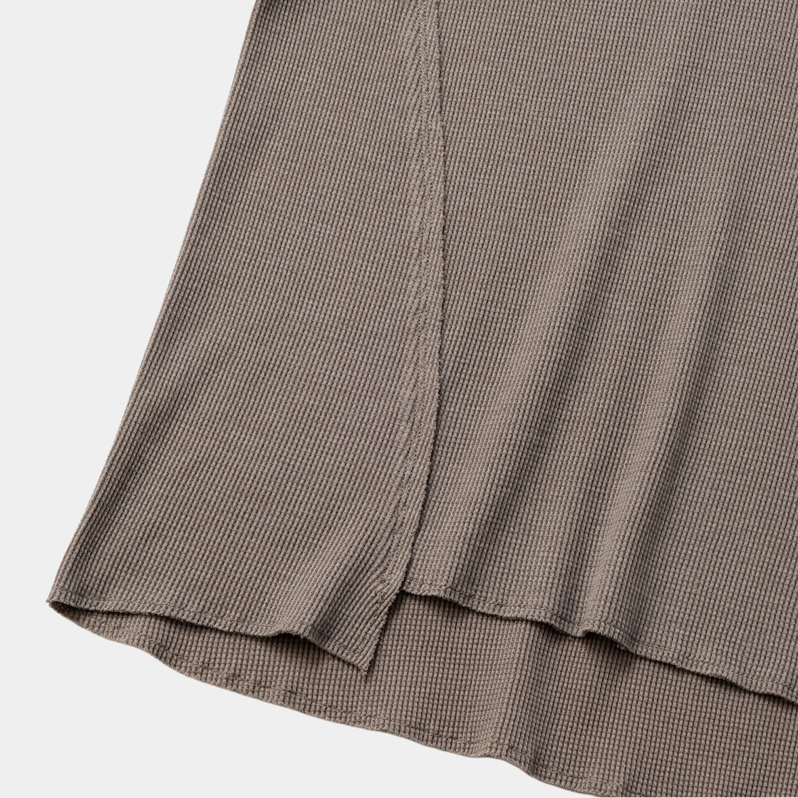 Cotton Wool Thermal shirt  /GREY