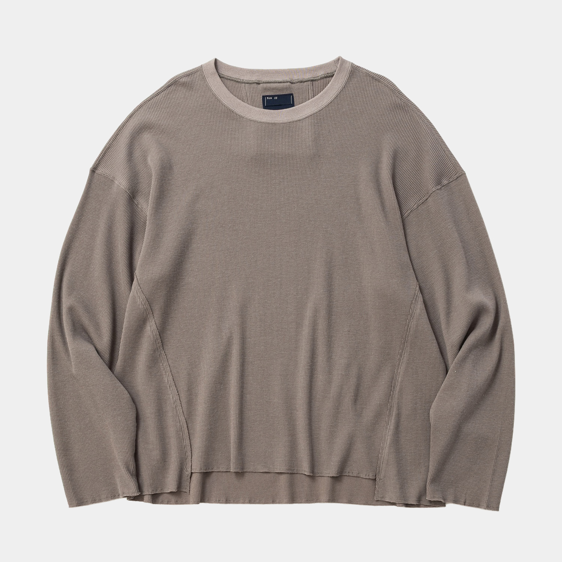 Cotton Wool Thermal shirt  /GREY