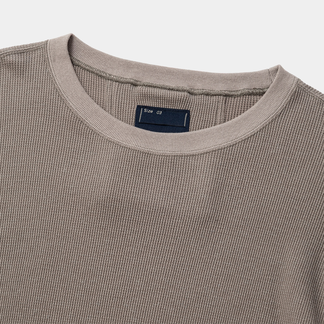Cotton Wool Thermal shirt  /GREY