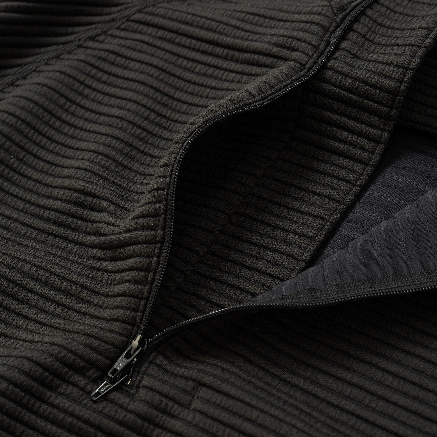 Uneven Anonymous Balaclava Hoodie /OFF BLACK