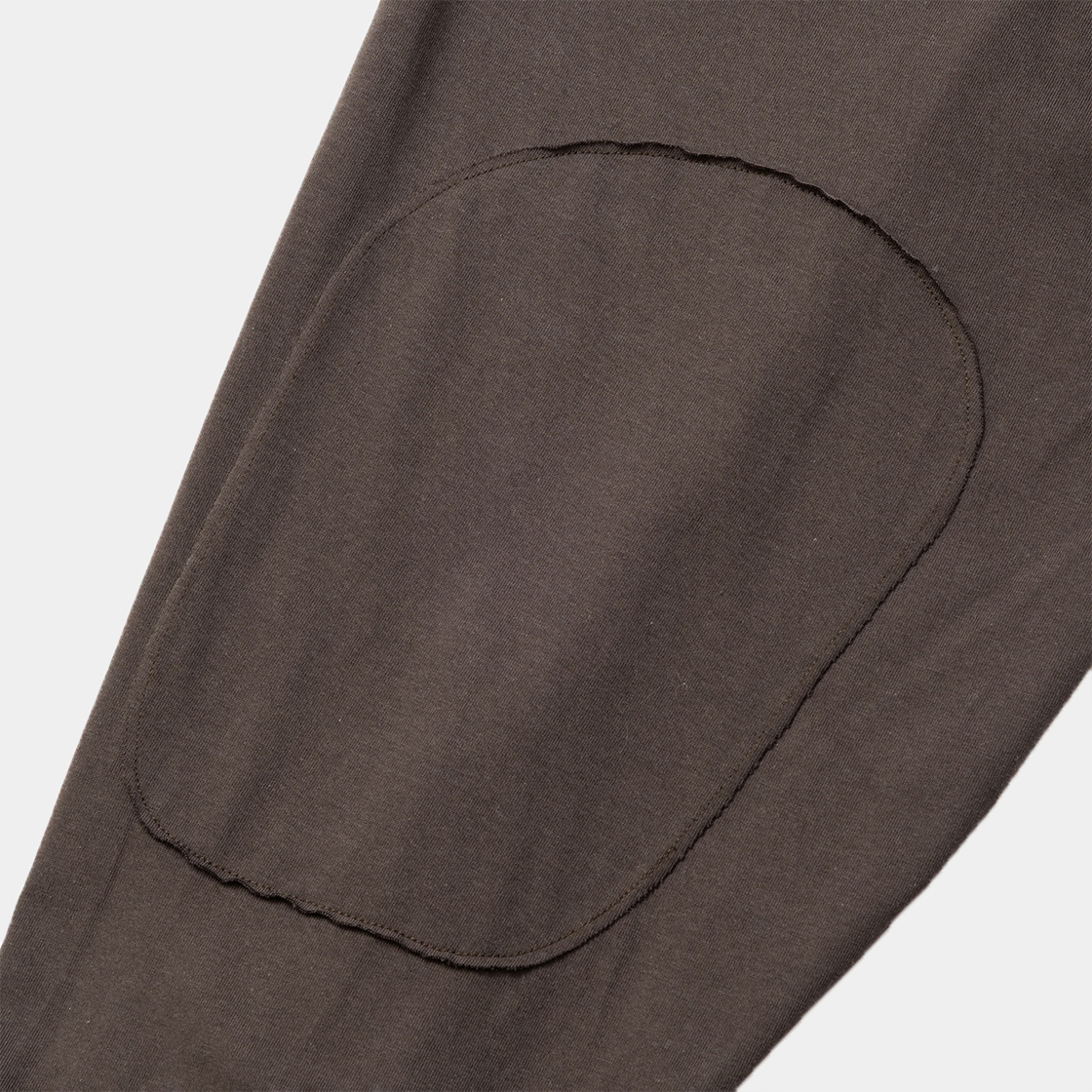Half-zip Stand Collar L/S /CHARCOAL
